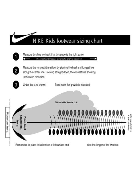 35.5 kindermaat us nike|Kids' Footwear Size Chart. Nike.com.